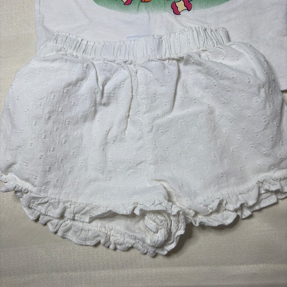 Zara Embroidered Short and Childs Place Tee 3T - Picture 2 of 5
